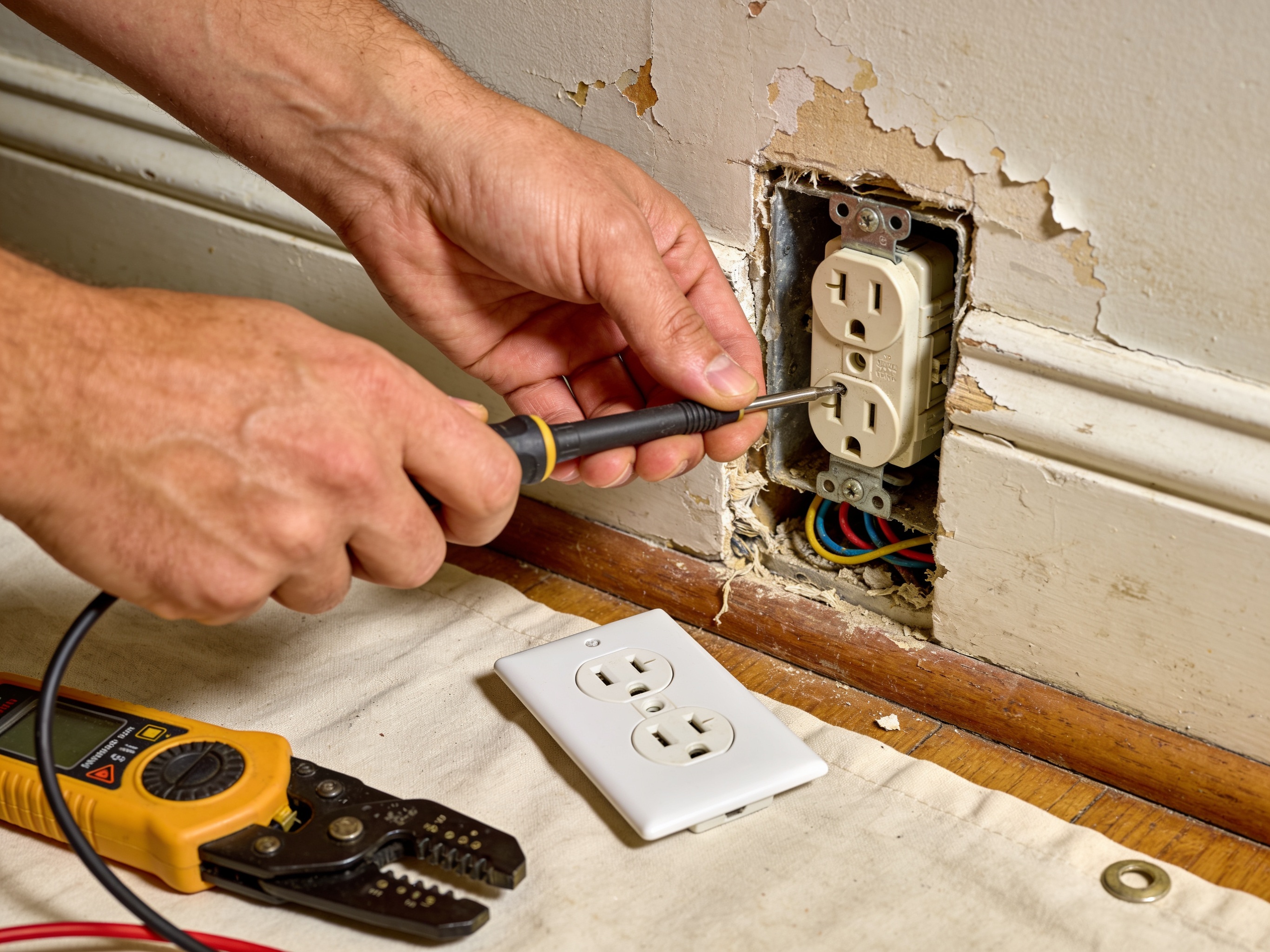 Cost Factors for Replacing Outlets in Older Arlington Houses