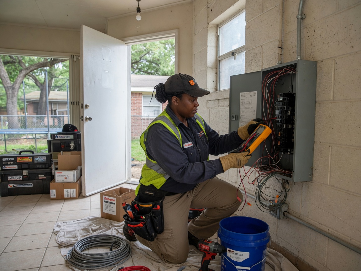 Electrician work by Electrician Arlington Tx in Arlington, Texas